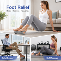 Rouleau de massage portable pour pieds et jambes, relaxation des muscles de la voûte plantaire et du talon, outil de réflexologie des tissus profonds