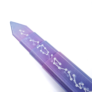 SUPRINT Cuchillo de Juego de Rol para Cazadores de Demonios y Equipos de Caza de Brujas, Espada Luminosa Telescópica, Material PLA, Embalaje Original, Hecho en China, 12+ años - Product Image 4