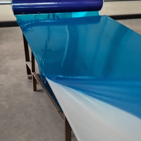 Film de protection PE, film plastique pour la protection des surfaces en métal et en verre, matériau d'emballage, fournisseur en gros direct d'usine, rouleaux.