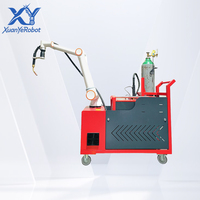 Robot de soudage collaboratif FR10, moteur 6 axes, charge utile de 5 kg, supports en aluminium, fonctionnalité Drag-to-Teach, opérations de soudage flexibles et efficaces