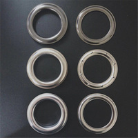 Échantillon gratuit à bas prix œillets pour rideaux en acier inoxydable 40mm gros œillets en métal