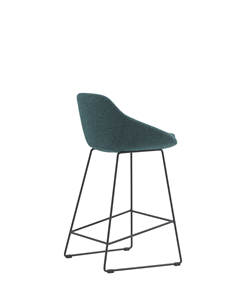 Chaise <span class=keywords><strong>de</strong></span> <span class=keywords><strong>bar</strong></span> à café en tissu à armature métallique <span class=keywords><strong>Tabouret</strong></span> <span class=keywords><strong>de</strong></span> <span class=keywords><strong>bar</strong></span> <span class=keywords><strong>de</strong></span> salle à manger Chaise haute <span class=keywords><strong>de</strong></span> meubles <span class=keywords><strong>de</strong></span> <span class=keywords><strong>bar</strong></span> avec dossier - Product Image 4