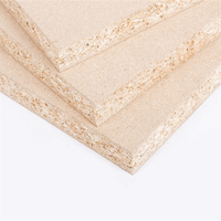 Panneau de particules haute densité 1220*2440mm 9-25mm, panneau de copeaux de bois sur mesure pour la fabrication de meubles