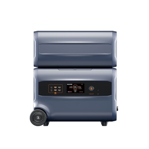 Station d'alimentation portable à onde sinusoïdale pure, 2400W 2400Wh, avec batterie LiFePO4 et recharge sans fil, pour l'alimentation d'urgence domestique - Meilleures ventes - Product Image 3