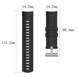 Accesorios de reloj inteligente, pulsera de repuesto para <span class=keywords><strong>Suunto</strong></span> <span class=keywords><strong>9</strong></span> Sport, correa de reloj de silicona - Product Image 2