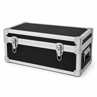 Boîte d'emballage en alliage d'aluminium sur mesure, directement de l'usine, grande boîte de transport d'outils, boîte de rangement robuste, valise de transport pour outils
