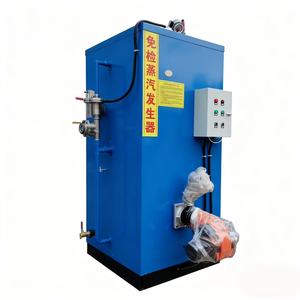Générateur de vapeur au gaz naturel vertical automatique industriel homologué CE, <span class=keywords><strong>chaudière</strong></span> à eau chaude à haute efficacité pour centrale électrique - Product Image 1