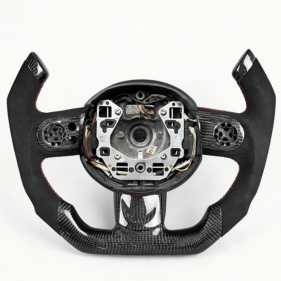 Carbon Fiber+suede/alcantara