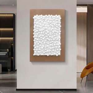 Pittura astratta 3D murale <span class=keywords><strong>in</strong></span> <span class=keywords><strong>legno</strong></span> intaglio pittura decorativa semplice pittura moderna decorazione della parete - Product Image 3