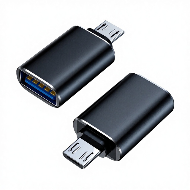 Android OTG Adapter USB30 Female to V8 Micro Phone U Disk Card Reader Aluminum Alloy Model Jq050