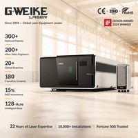 Máquina de Corte Láser de Fibra de Alta Eficiencia LF3015GA 3000w 6000W 6 kw con Mesa Doble en Venta