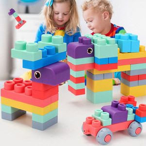 ITTL Đồ Chơi Stem Giáo Dục Bằng Nhựa Abs Montessori 80 Cái Khối Mềm Đồ Chơi Giảng Dạy Khối Đun Sôi 100 Độ C. - Product Image 3