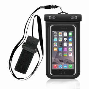 ユニバーサル携帯電話バッグケースクリア携帯電話ポーチ水中携帯電話ケーシング防水電話ケース