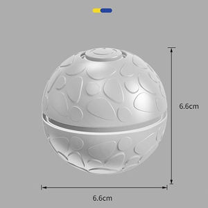 Cane da compagnia ricaricabile a movimento rotante interattivo che gioca a palla da salto intelligente per animali domestici resistente al morso - Product Image 3