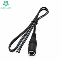 Cable de Extensión de Alimentación CC, Cable Macho-Hembra de 5.5mm X 2.5mm, 18AWG 16AWG 14AWG, Cable CC de Barril Macho a Hembra de 5.5mm X 2.1mm