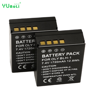 Batería de Repuesto de Iones de Litio para Cámara Olympus BLH-1, 7.4V 1720mAh 12.8Wh, Compatible con Cámaras sin Espejo OM-1 <span class=keywords><strong>E</strong></span>-<span class=keywords><strong>M1</strong></span> Mark II <span class=keywords><strong>E</strong></span>-<span class=keywords><strong>M1</strong></span> Mark <span class=keywords><strong>III</strong></span> - Product Image 5