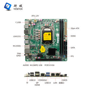 เมนบอร์ด NAS ใหม่ <span class=keywords><strong>Mini</strong></span> <span class=keywords><strong>ITX</strong></span> Intel <span class=keywords><strong>LGA1200</strong></span> DDR4 รองรับแรมแบบดูอัลแชนแนล 6 พอร์ต SATA3.0 HD DP แสดงผล 4K 2 พอร์ต LAN COM 8 พอร์ต USB สำหรับเซิร์ฟเวอร์อุตสาหกรรม - Product Image 3