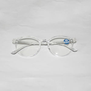 無料サンプル0.1USDカスタム2023新しいレトロラウンドアンチブルークラシックアンチブルー光遮断処方メガネ光学フレーム - Product Image 3