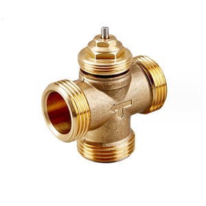 Colector de actuador de calefacción eléctrica de piso de 1/2 pulgadas AC24V 220V Válvula de control de agua <span class=keywords><strong>radiante</strong></span> de latón - Product Image 5