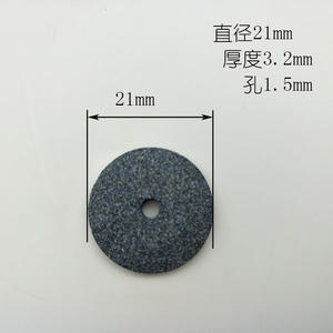 Meule diamantée industrielle pour la découpe du verre, matériau en nitrure de bore, haute dureté, forme ronde - Product Image 3