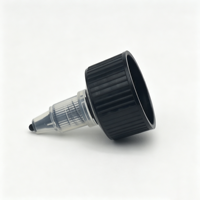 Bouchons distributeurs à embout pointu et long, à ouverture par torsion, pour bouteilles de colle, tailles 18-410, 20-410, 24-410, 28-410