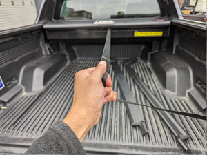Cubierta de lona enrollable retráctil manual de alta calidad de aleación de aluminio para camionetas Hilux Ranger Dmax Navara <span class=keywords><strong>Amarok</strong></span> - Product Image 5