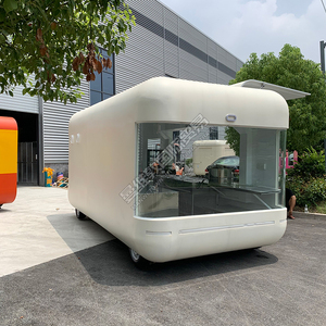 Camion de nourriture mobile <span class=keywords><strong>pas</strong></span> <span class=keywords><strong>cher</strong></span>, petit, en acier inoxydable et aluminium, pour la crème glacée, la pizza, la restauration rapide, cuisine mobile, remorque de camion de nourriture - Product Image 3