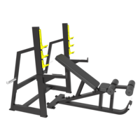Équipement de musculation pour salle de sport, banc multi-positions réglable DH11FID pour exercices de musculation