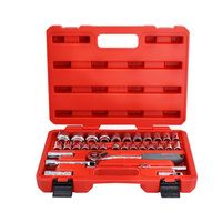 Outils de réparation automobile, jeu de clés à douilles métriques 12 pans de 12,5 mm, 32 pièces