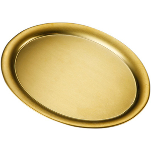 Plateau ovale <span class=keywords><strong>moderne</strong></span> en acier inoxydable Offre Spéciale, service en métal, <span class=keywords><strong>assiette</strong></span> de poisson épaissie, <span class=keywords><strong>assiette</strong></span> à Dessert fabriquée à l'origine - Product Image 5