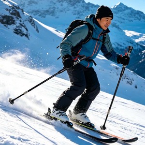 Bastoncini da Trekking Estensibili per Escursionismo e Arrampicata in Lega di Alluminio Bastoni da Passeggio per <span class=keywords><strong>Montagna</strong></span> - Product Image 2