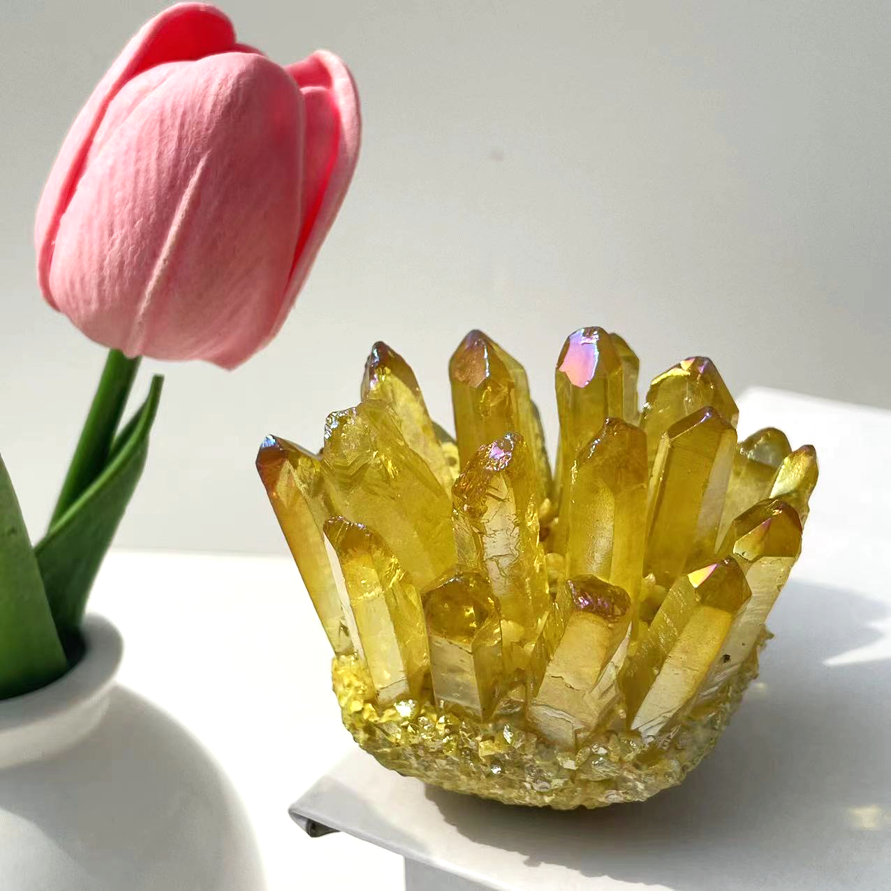 aura yellow cluster