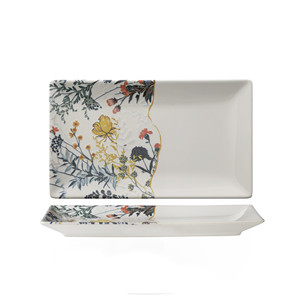 ถาด M1934 โบตานิกา สีขาว โตเกียว รูปทรงสี่เหลี่ยมผืนผ้า ขนาด 25 x 15 ซม. สำหรับร้านอาหาร โรงแรม ขายส่งอุปกรณ์บนโต๊ะอาหาร - Product Image 1