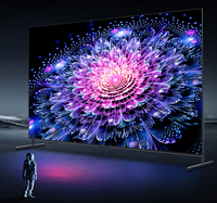 Téléviseur QLED sans bordure, écran plein écran, 55/65/75 pouces, Android 4K UHD, WiFi, USB, Smart TV