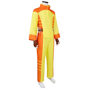Disfraz de Invincible Rex, conjunto completo, traje amarillo y naranja para juegos de rol de Anime, Halloween - Product Image 2