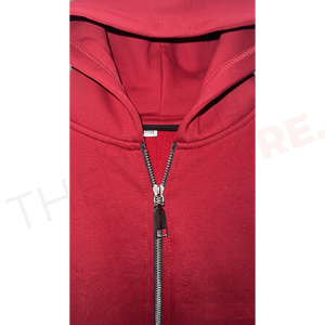 Custom Fleece Zipped hoodie Men <b>Jumper</b> High Quality Oversized fully Zip up Hoodies Men Streetwear - Product Image 3