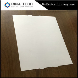 Film réflecteur optique blanc PET Rina Tech 65-80 pouces, matériau optique résistant aux chocs, grande taille pour panneau lumineux suspendu. - Product Image 3