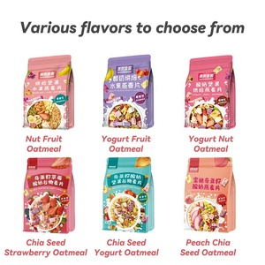 Nuevo Cereal de Desayuno <span class=keywords><strong>con</strong></span> Frutos Secos, Bolsa de 100g, Yogur, <span class=keywords><strong>Fruta</strong></span> Horneada, Avena Instantánea - Product Image 3