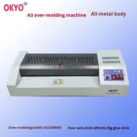 Vente directe d'usine, nouvelle machine à plastifier photo et documents OKYO A3, grand rouleau, 220V 650W, garantie 1 an