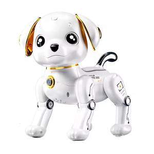 Cane Robot Intelligente EPT con Controllo Vocale, Giocattolo Programmabile Danzante con Telecomando, Musica e Luci per Bambini - Product Image 1