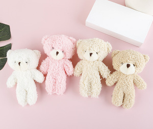 Cross-Border ngọc trai nhung gấu đồ chơi sang trọng <span class=keywords><strong>Keychain</strong></span> Mặt dây chuyền mẫu giáo đồ chơi hoạt động Quà Tặng - Product Image 1