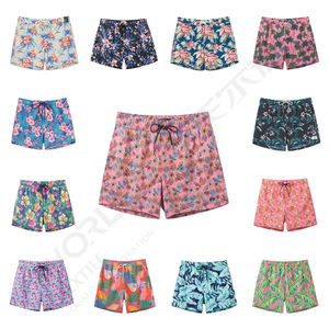 Bañador de Natación para Hombre de Alta Calidad al por Mayor, Shorts Transpirables con Estampado de Flores y Hojas a Precio de Fabricante - Product Image 2