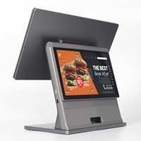 Terminal Punto de Venta con Pantalla Táctil de 15.6 Pulgadas, Diseño de Aleación de Aluminio, Impresora Térmica Integrada de 80 mm, Escáner 1D/2D, NFC, Precio de Fábrica