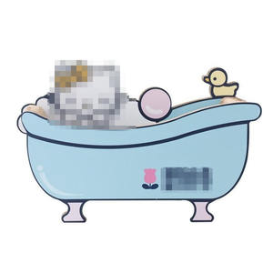 لوح خدش للقطط مع عش مدمج صديق للبيئة بنمط كرتوني وتغليف من الكرتون، سهل التركيب من الورق المموج عالي الكثافة - Product Image 3