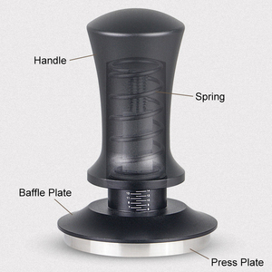 Pressino per Caffè Autolivellante da Barista da 51mm, Strumento di Livellamento per Espresso, Pressino a Pressione per Caffè Espresso Senza Inclinazione - Product Image 3