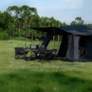 लक्जरी ऑक्शफोर्ड चार-सीज़न वाटरप्रूफ ग्लैम्पिंग टेंट परिवार समुद्र तट उपयोग के लिए - Product Image 3