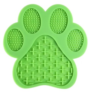 New Custom Food Grade Silicone Dog Lick Pad Mat Suction Cup Pet Slow Feeders Bathing Licking Mat Dog Lick Pad - Product Image 1