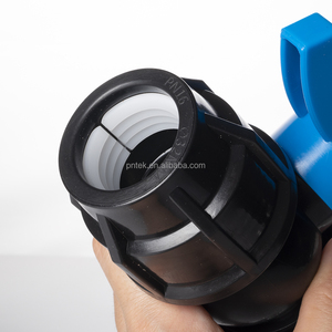 Pntek sản phẩm mới trong <span class=keywords><strong>2025</strong></span> nhựa PP bóng van nhà sản xuất nước bóng van đôi Công Đoàn bóng van 1/2inch đến 4inch - Product Image 4