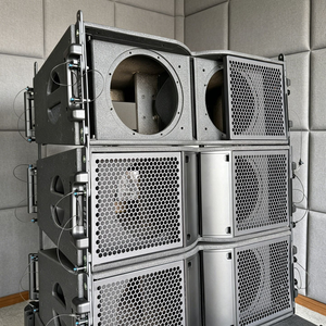 Enceinte Line Array <span class=keywords><strong>Kara</strong></span> II 8 pouces à double haut-parleur 2 voies, pour systèmes audio professionnels et sonorisation extérieure, en contreplaqué - Product Image 2