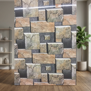 Carreaux muraux en céramique effet pierre finition mate 300x600mm 30x60cm 12x24 pouces pour revêtement extérieur d'appartement, carreaux décoratifs en porcelaine - Product Image 6